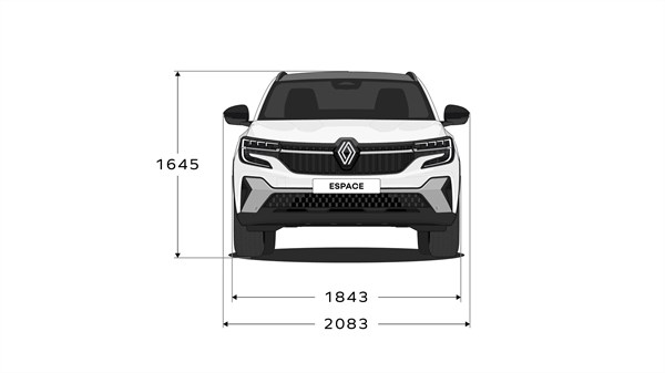 Renault Espace E-Tech full hybrid - habitabilité