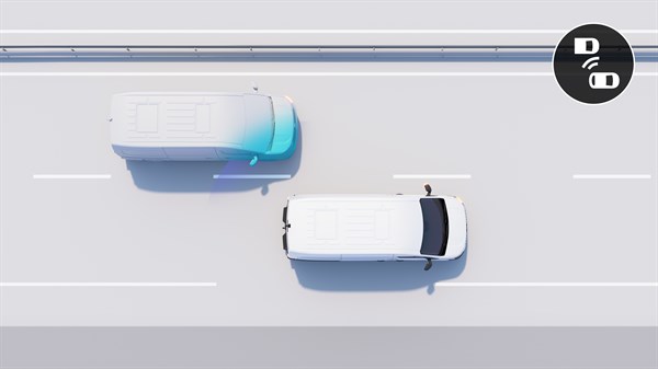 détection des cyclistes - Renault Master