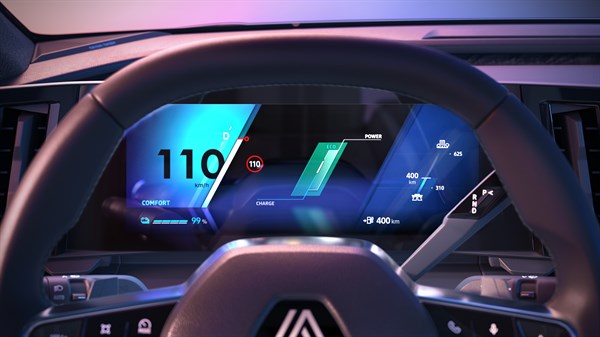 Widget autonome - Renault Scenic E-Tech 100% electric