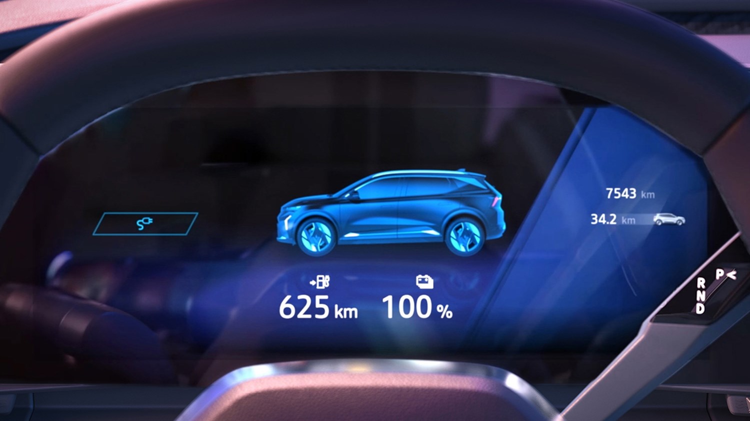 recharge rapide DC - Renault Scenic E-Tech 100% electric