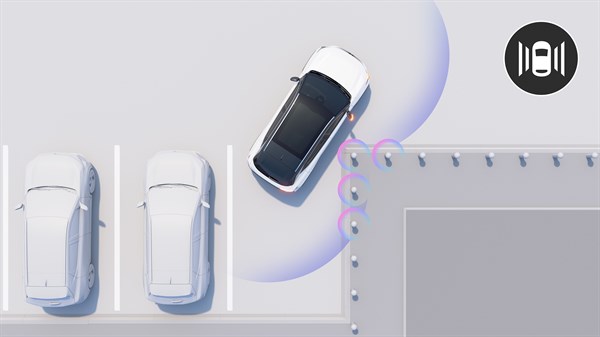 aide au parking latéral - Renault Scenic E-Tech 100% electric