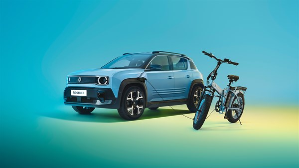 V2L appareils électriques - Renault 4 E-Tech 100% électrique