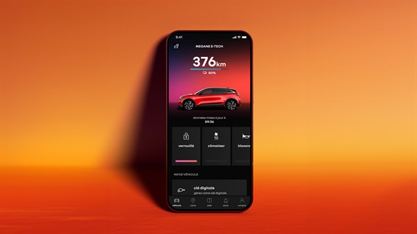 recharge sur la route - Renault Megane E-Tech electric