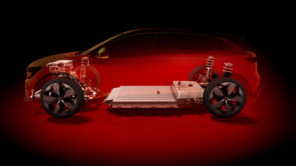 plateforme électrique - Renault Megane E-Tech électrique