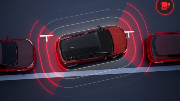 caméra 3D vision 360°
 - Renault Megane E-Tech electric