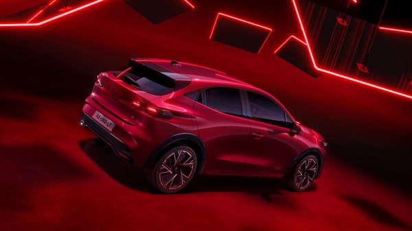 3/4 arrière de Renault Clio