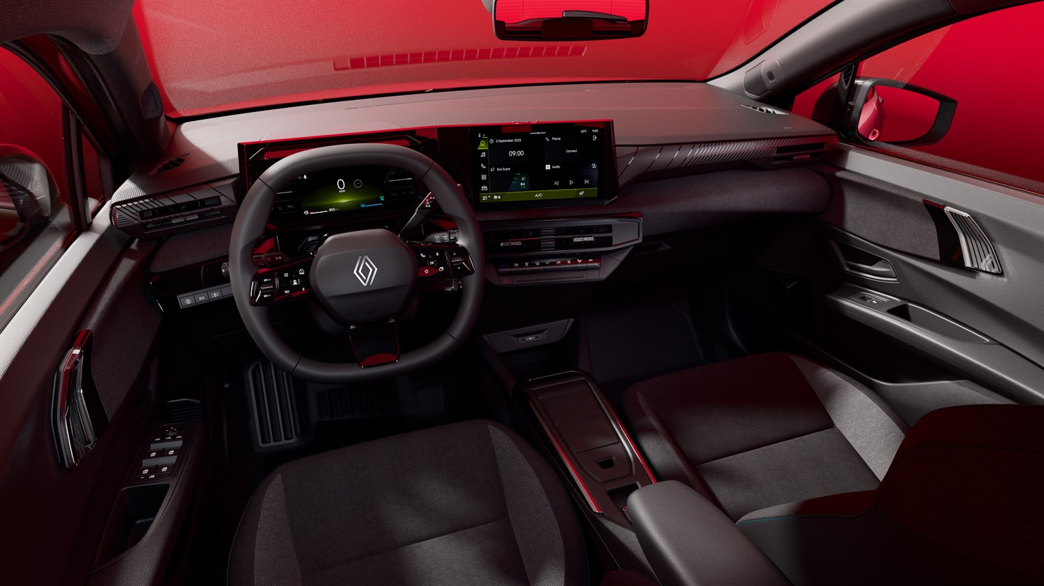 ambiance lumineuse intérieure - Renault Clio