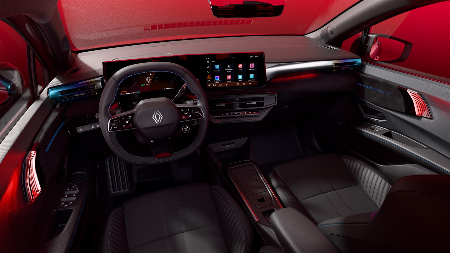 ambiance lumineuse intérieure - Renault Clio
