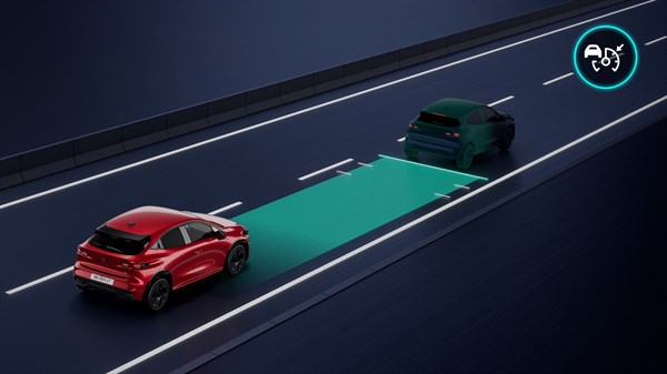 régulateur de vitesse adaptatif intelligent - Renault Clio