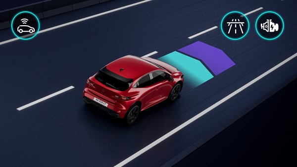 conduite hybride prédictive - Renault Clio