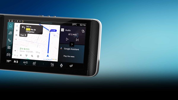 Google intégré - Renault 4 E-Tech électrique