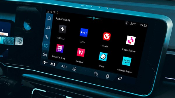 100 apps - Renault 4 E-Tech électrique
