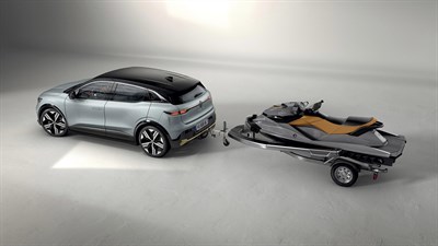 Renault Megane E-Tech électrique - accessoires - attelage démontable