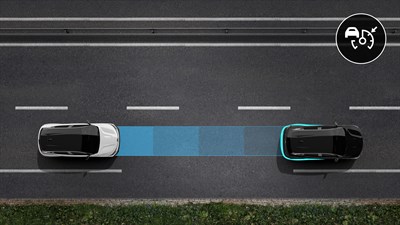 Renault Megane E-Tech électrique - régulateur de vitesse adaptatif intelligent 