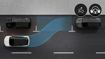 雷諾梅根E -Tech 100％電動 - 幫助停車