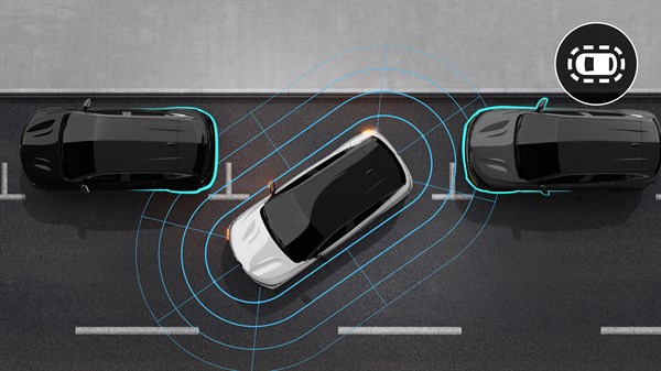 Renault Megane E-Tech électrique - caméra 3D vision 360