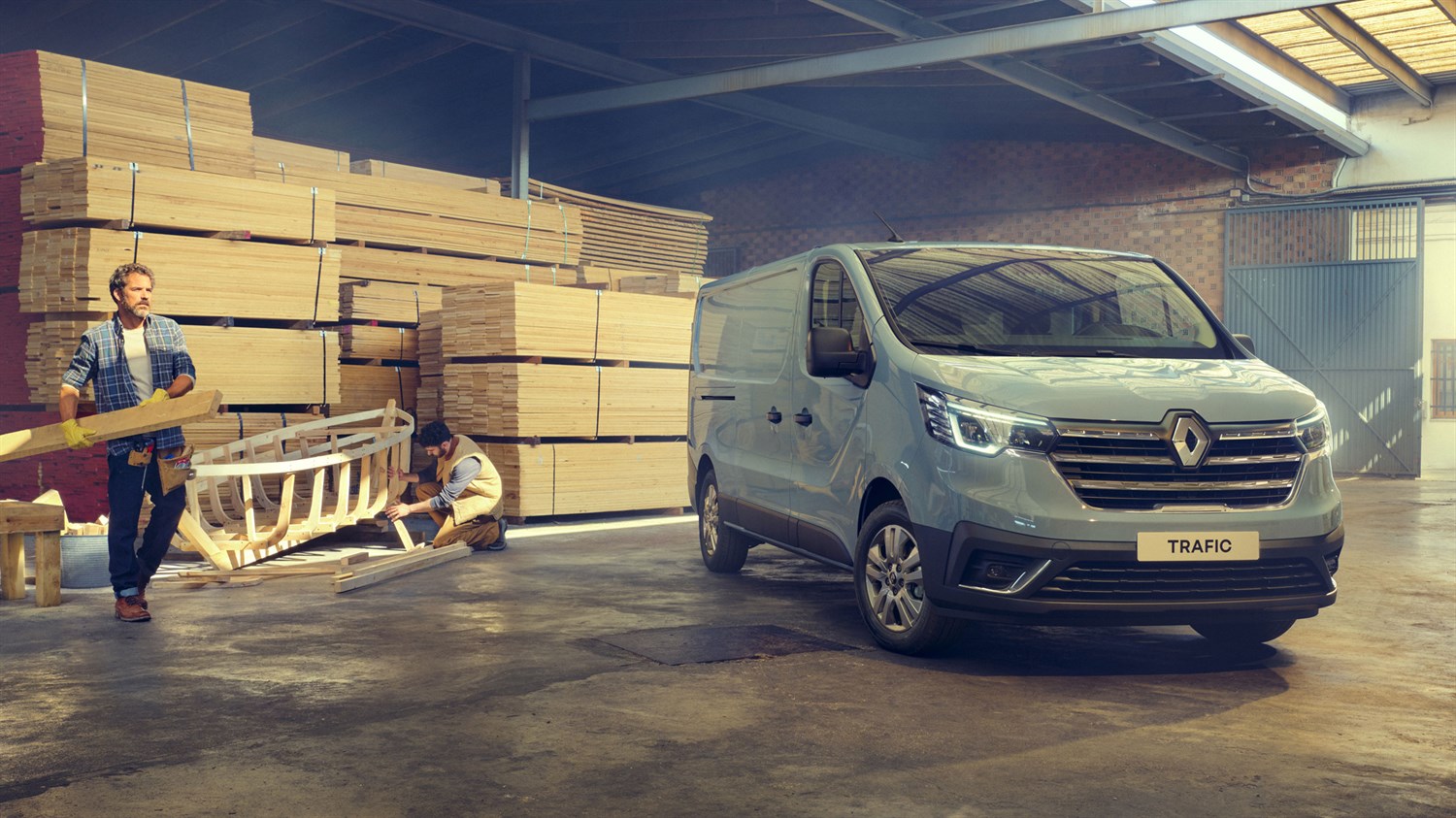 nouveau renault trafic design extérieur