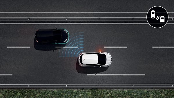 Zoe E-Tech électrique Avertisseur d'angle mort